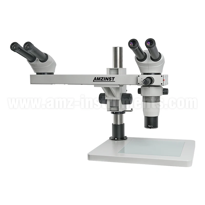 SZ8601S professional dual-vision discussion head zoom stereo microscope laboratory