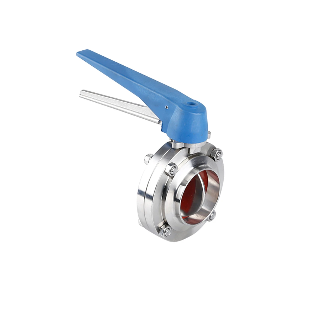 

2-1/4" Sanitary Stainless Steel 304 Welding OD 57MM Multi-Position Handle Butterfly Valve