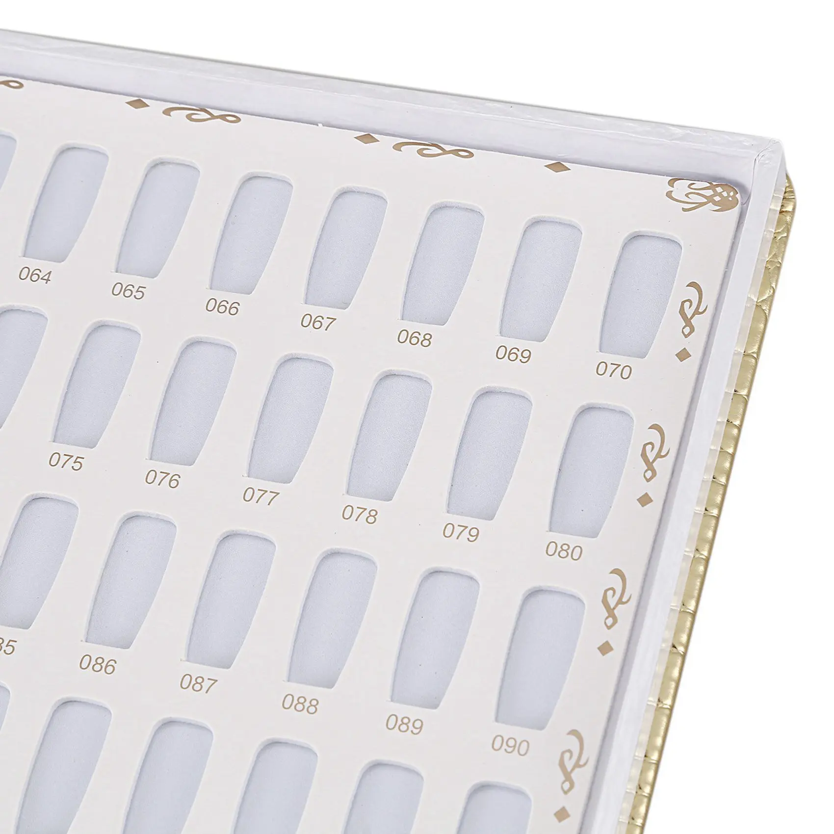 AT29-2X 120 نصائح مسمار لون الفن عرض كتاب مسمار البولندية مخطط الألوان مخطط الألوان لطيف مسمار الفن الرسم البياني لأداة صالون الأظافر