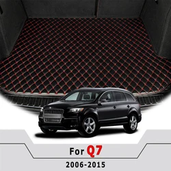 Car Trunk Mat For Audi Q7 2015 2014 2013 2012 2011 2010 2009 2008 2007 2006 (5 Seats) Cargo Liner Interior Accessories Auto Part