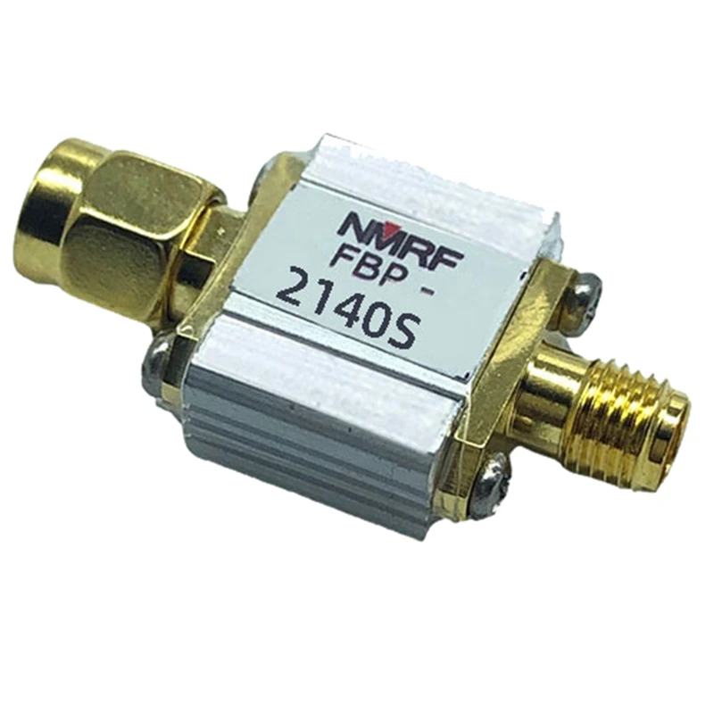 NMRF 1 peça 2140Mhz filtro passa-banda SAW 2140Mhz com interface SMA reduz ruído