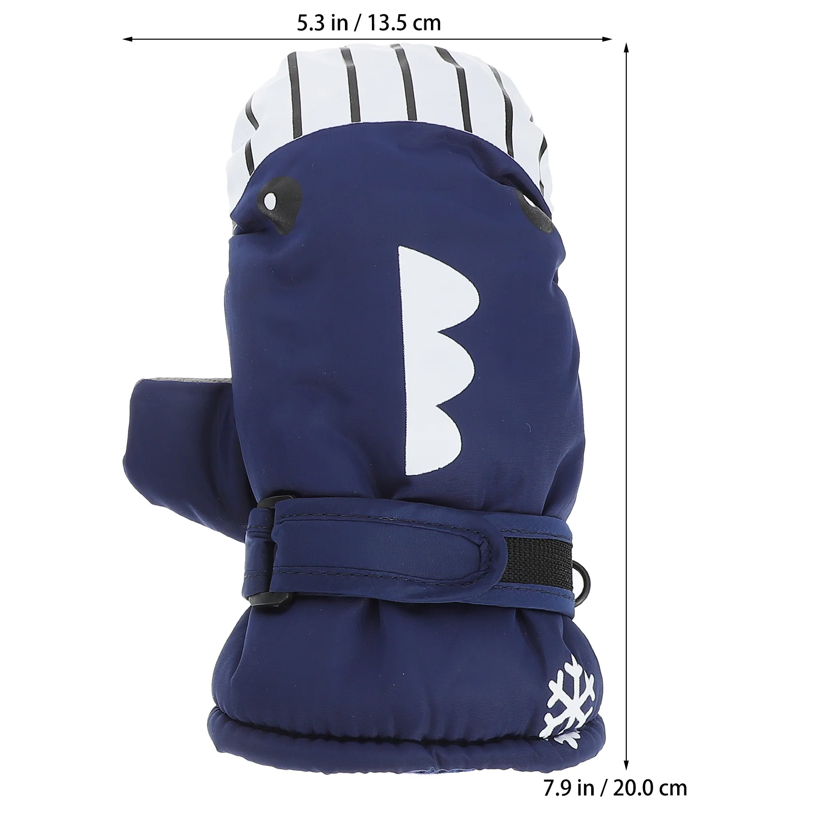 

1pcs 1 Pair Kids Skiing Gloves Winter Waterproof Windproof Adjustable Thickened Cartoon Mittens For Children Outdoor Sports
