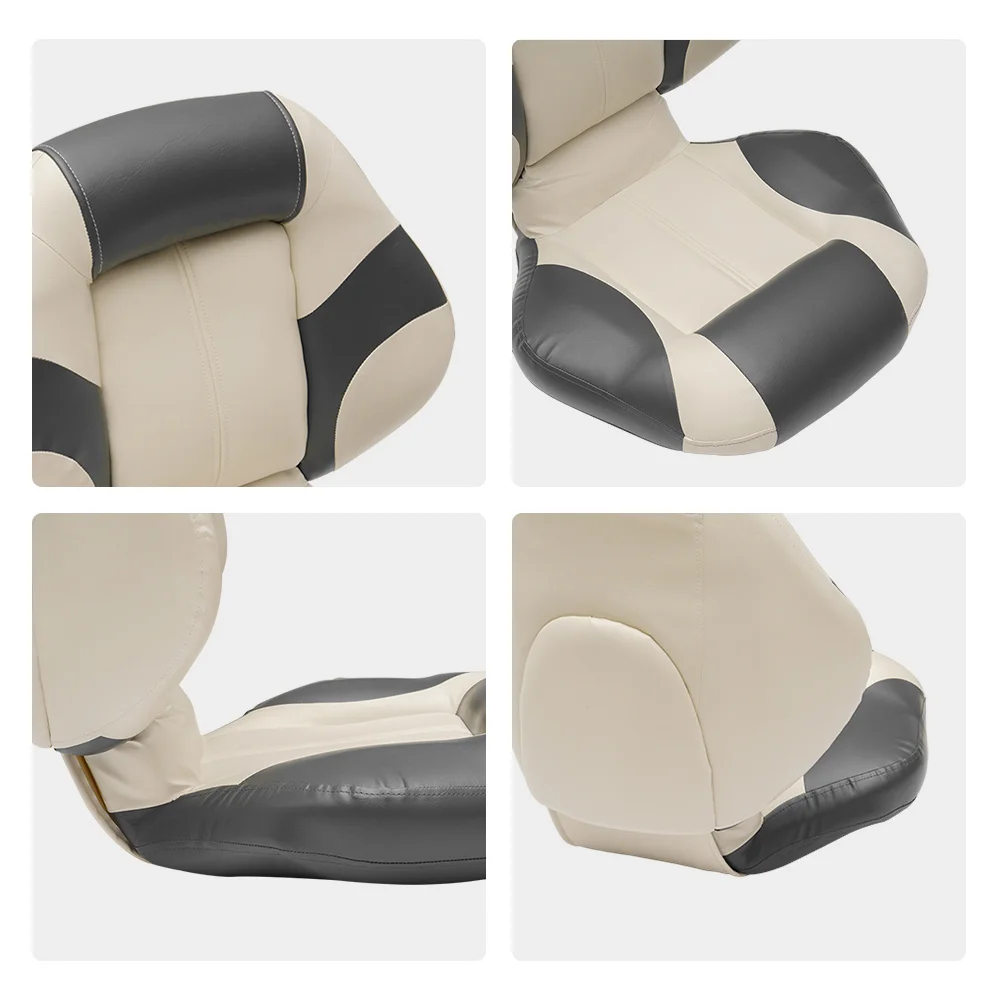 STLFF Other Marine Supplies Oem Accept High Quality  Pontoon Boat Ferry Passenger Chair Luxury Vip High Back Boat Seat