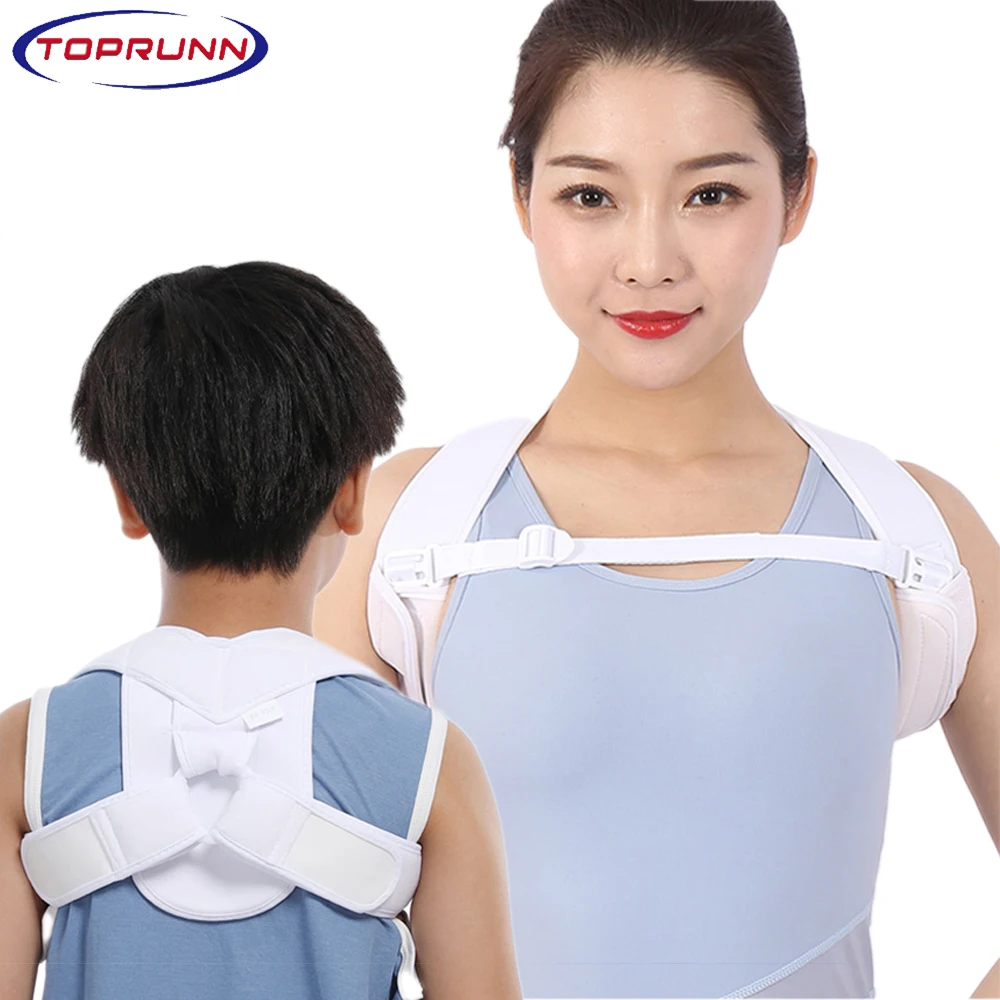 1Pcs Posture Corrector Back Brace for Men Women Kids Children,Adjustable Straightener for Upper Spine Support- Neck,Shoulder