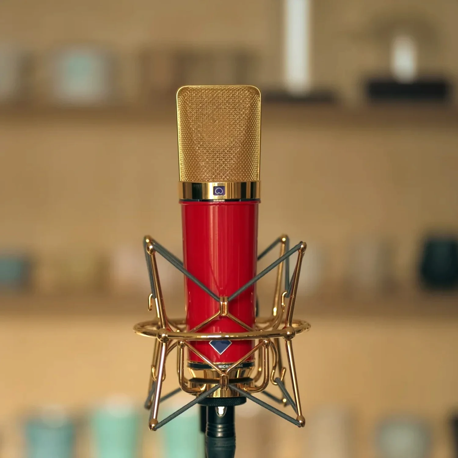 Xlr Microphone Condenser - Professional Red Studio Condenser Microphone Kit
