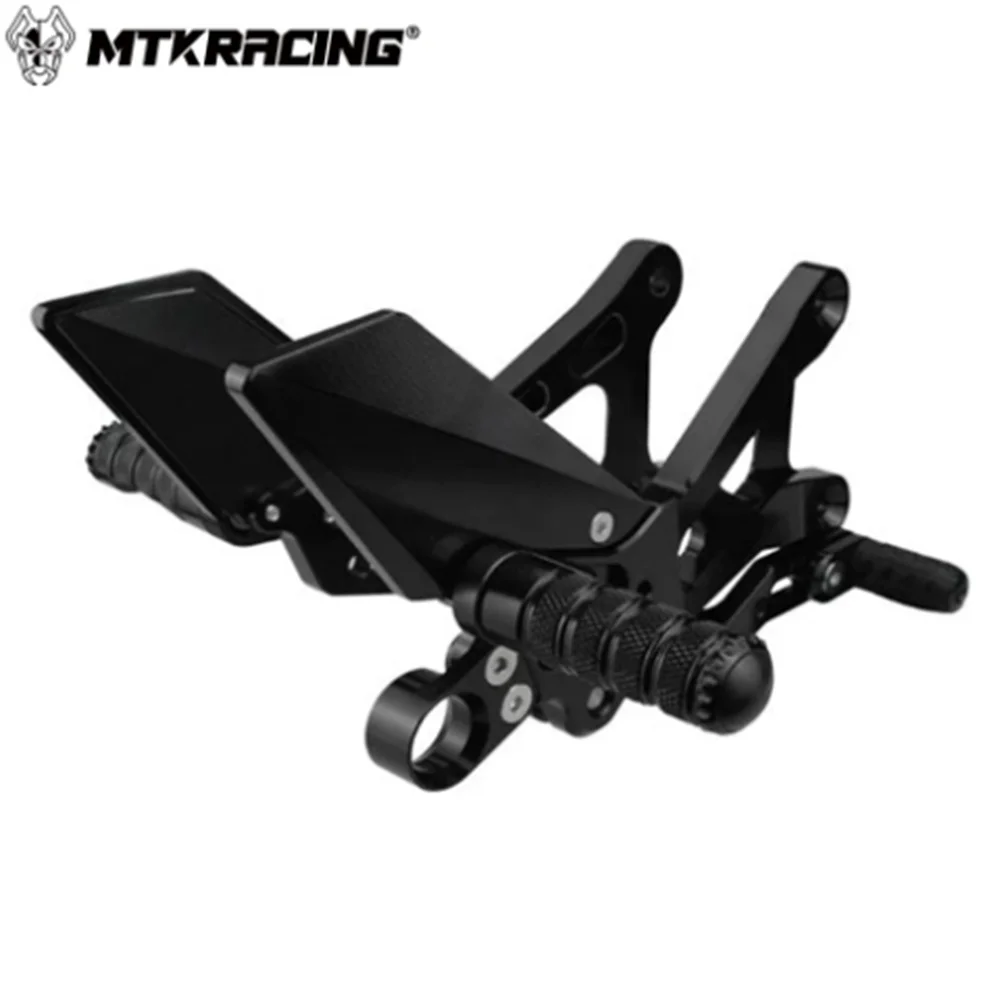 MTKRACING For YAMAHA R6 2015-2024 Step up pedal adjustable rear foot pedal gear lever brake kit