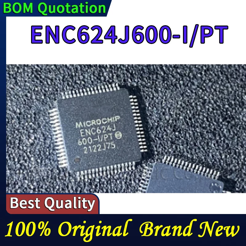 10pcs/lot ENC624J600-I/PT Original In stock High quality
