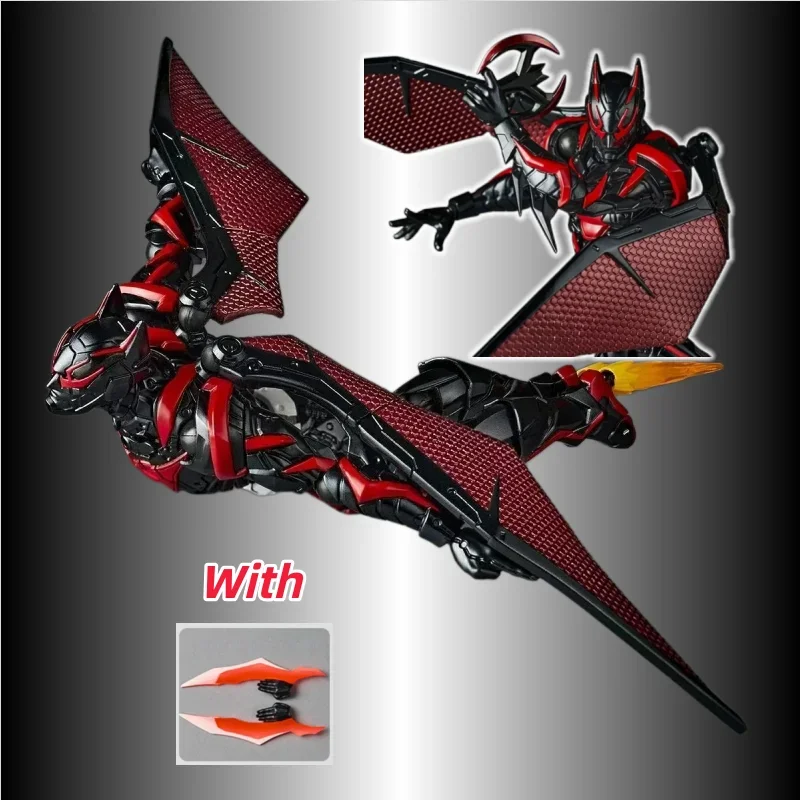 

New Hot Kaiyodo Revoltech Yamaguchi Batman Beyond The Future Anime Action Figure Figurine Ko with A Bonus Item Model Statue Toys