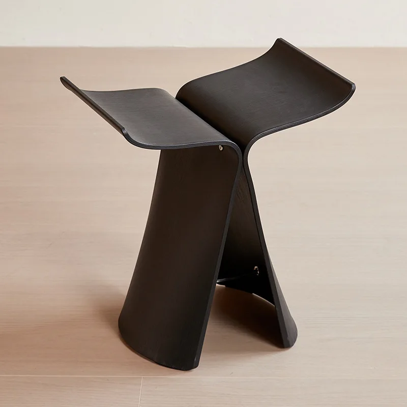 الأثاث فراشة البراز غرفة المعيشة أريكة كرسي الشرفة الأحذية تغيير البراز مقعد صغير الإبداعية مقعد المحمول كرسي للترفيه