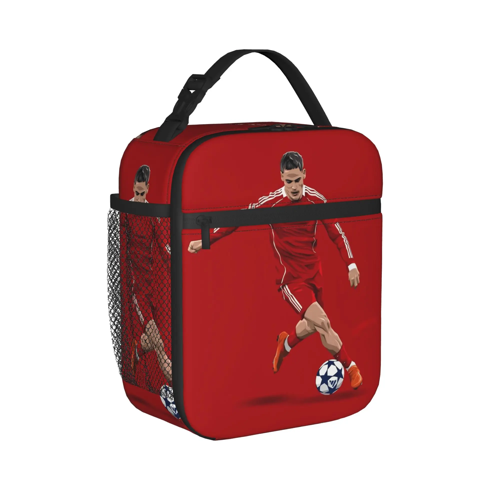 Bolsa térmica para el almuerzo con aislamiento, número 7, Florian Wirtz, contenedor para comidas, bolsa térmica para fútbol, ​​fútbol americano, para hombres y mujeres, para la escuela y viajes