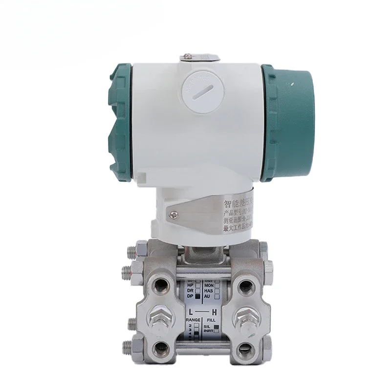 Differential Pressure Sensor 4-20mA with HART High Accuracy and Pressure Transmitter Transducer