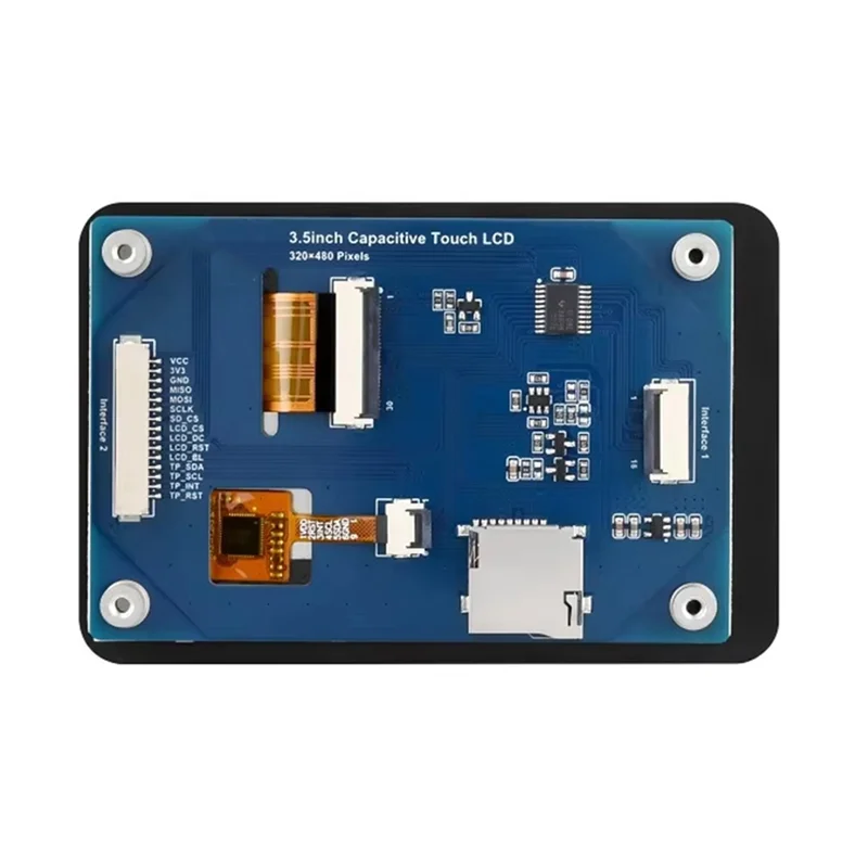 

New-ESP32 3,5-дюймовый емкостный сенсорный ЖК-дисплей ST7796 подходит для Arduino/Rasburbal Pi/PICO
