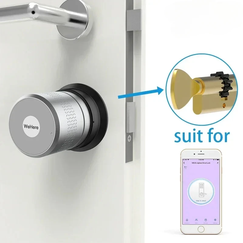 New Arrival  M531 big moto force TUYA APP for Israel Lock cylinder Alexa or Google Home Fingerprint Smart Door Lock