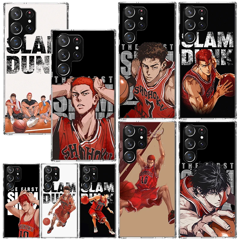 Slam-Dunk Sakuragi Hanamichi Phone Case For Samsung Galaxy S24 S23 S22 S21 Fe S20 Ultra S10 S9 + S8 Plus S10E Art Fundas Back Co