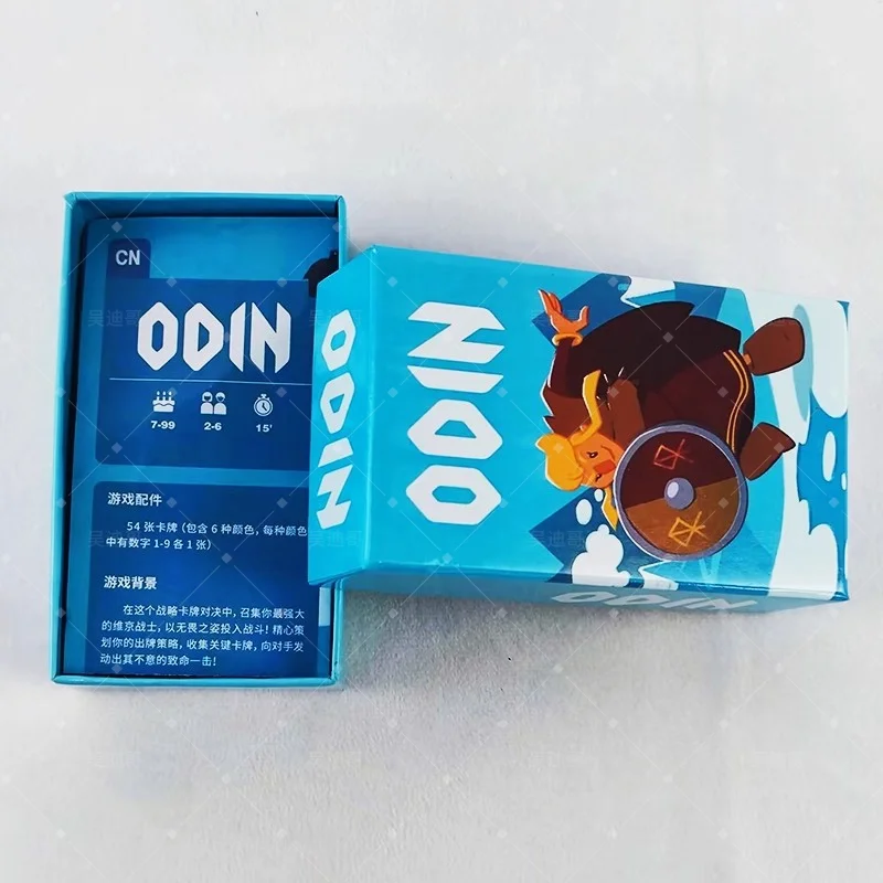 ألعاب بطاقات ثنائية اللغة من ODIN SCOUT مكونة من 2 إلى 6 لاعبين، حفلة استراتيجية، جائزة محمولة غير رسمية، حائزة عائلية، إعداد سريع، حجم السفر