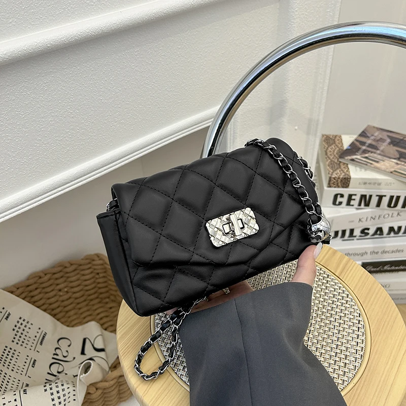 

Classic Elegant Women's Leather Crossbody Bag Shoulder Strap High-Quality Messenger Design Popular By Famous Designer Brand