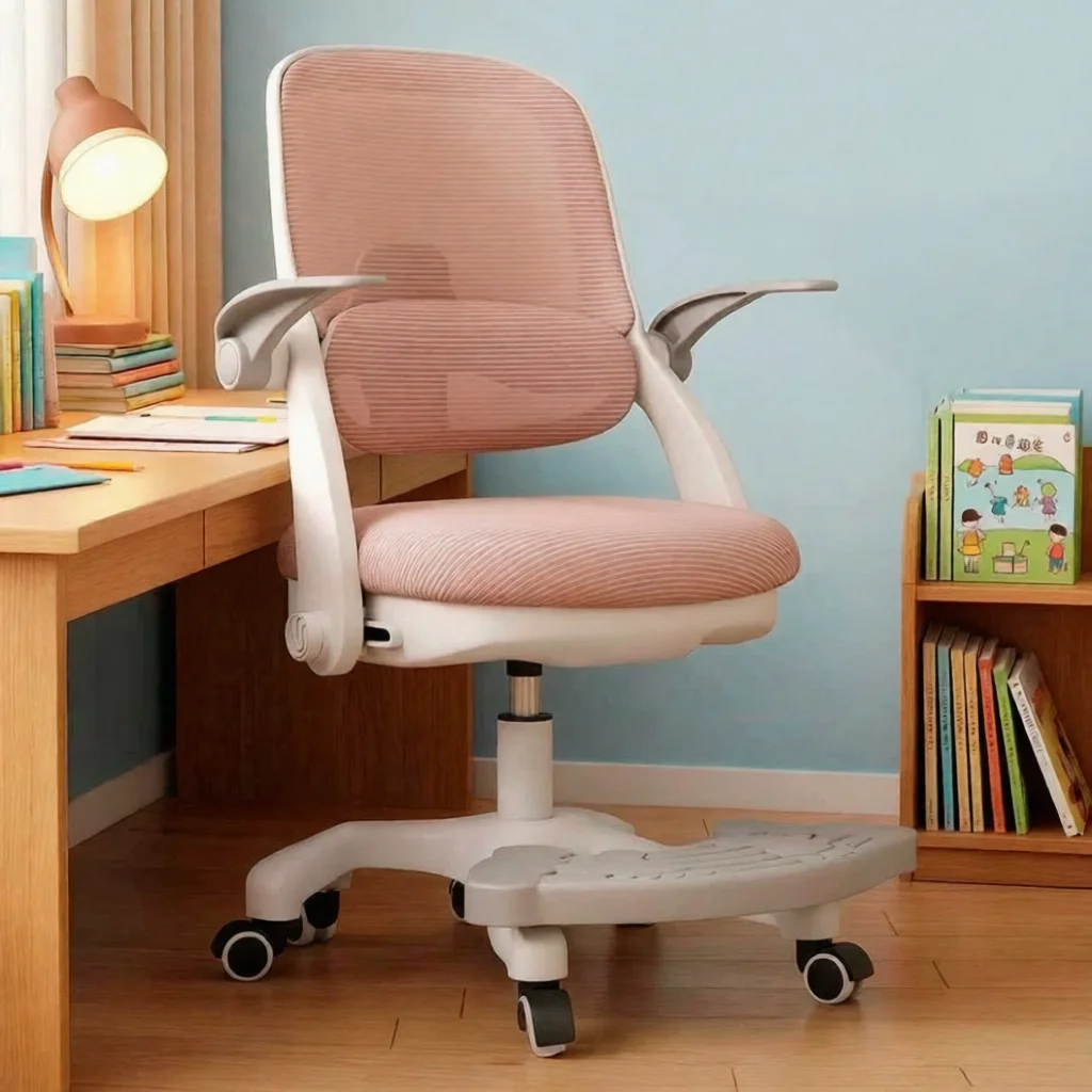 #Modern Design Executive & Kids Study Chair Comfortable Double Back with Plastic Material for Office Living Room