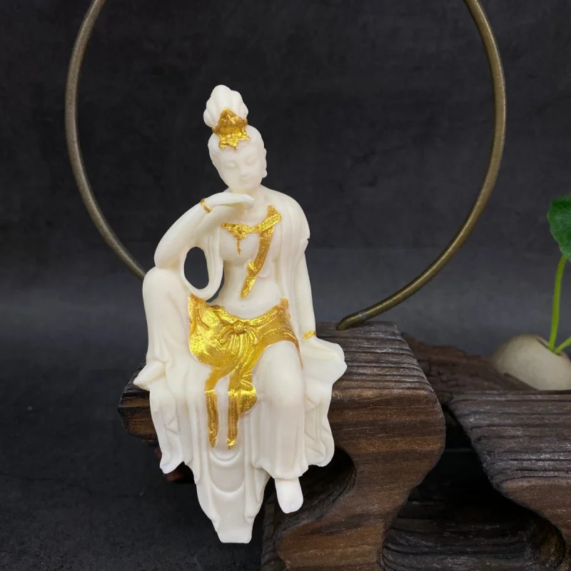 Ivory Nut Carved Hanging Damo Ancestor Guanyin Little Monk Home Living Room Crafts Decoration Wholesale