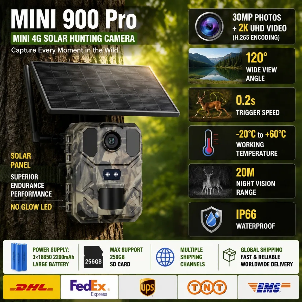 camera-de-chasse-solaire-suntekcam-mini900pro-4g-30mp-video-2k-vision-nocturne-h265-declenchement-02s-ip66-avec-carte-sim-integree