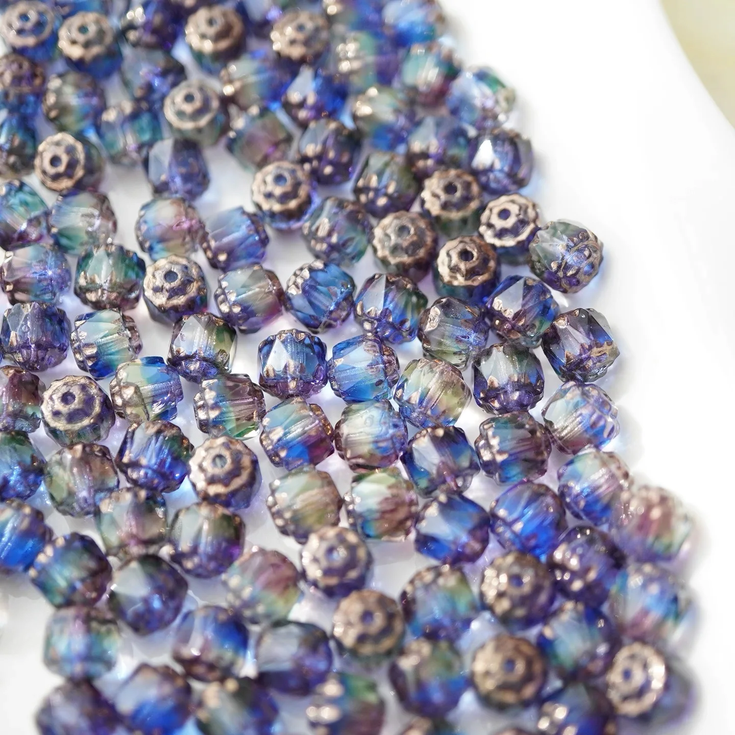 

30 шт. 6 мм свободные бусины-разделители для изготовления ювелирных изделий DIY браслеты ручной работы серьги