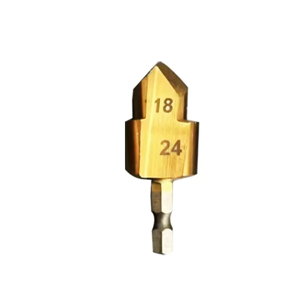 3pcs hexagonal handle PPR lifting drill bit water pipe woodworking reamer chamferer step drill