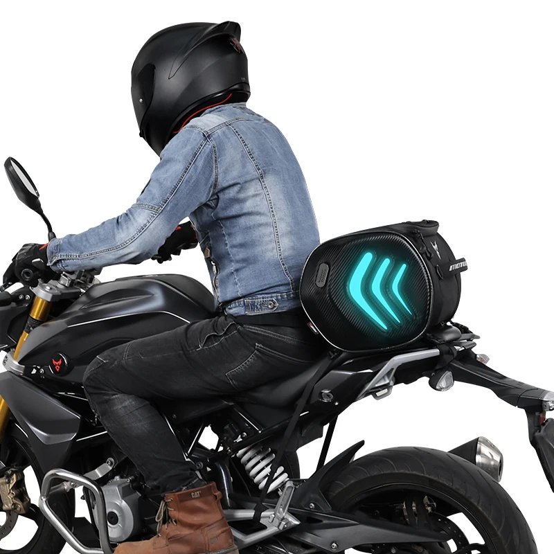

Motorcycles Spotlight Front Storage Bags Travel Bags With Ambient Light Scooter Tunnel Bag Fit For Honda Xadv 750