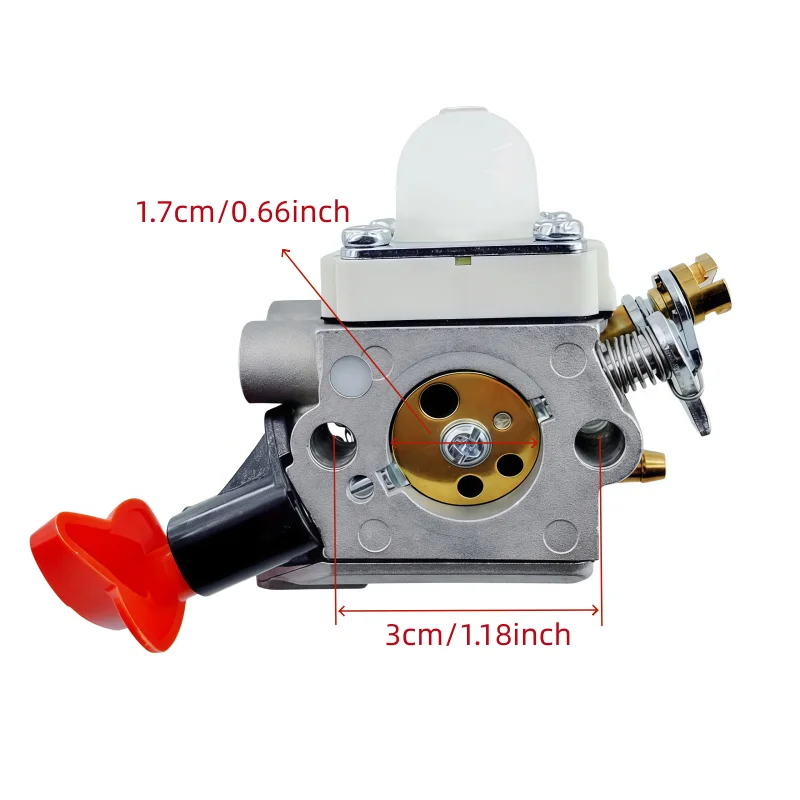 C1M-S207A Vergaser für Stihl FS56RC FS40 FS50 FS56 FS70C FS56R FS56C KM56RC FC70 FC56 HT56C Rasentrimmer-Ersatzteile 4144 120 0603 – Detail 2