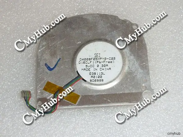 Ventilador de refrigeración para APPLE POWERBOOK G4 ALUMINIO 15 "D4008F05 para ventilador de refrigeración HP-0-C02