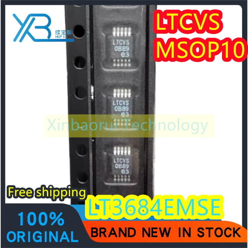 

(3/30pieces) LT3684EMSE LT3684IMSE LT3684 Parts Mark LTCVS DC-DC Regulator IC MSOP-10 New Original Free shipping
