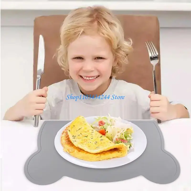 Fun & Functional Kids Silicone Placemats Simple Cleanup Multifunction Silicone Placemats Child Friendly Silicone Placemats