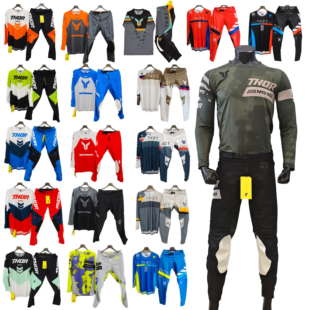 2026 Off-road Motorcycle Gear Set MX Jersey Mountain Bike Clothing Racing Set MX Jersey Riding Gear Set
