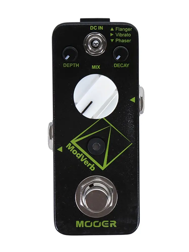 MOOER Gitaar Modverb Reverb Effectpedaal Flanger Vibrato Phaser Modulatiepedaal Metalen Behuizing Elektrische Gitaar Onderdelen & Accessoires