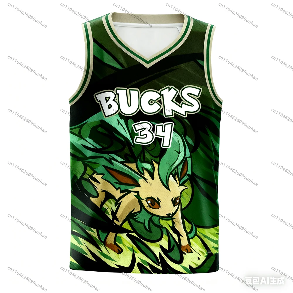 regatas-de-verao-masculinas-bandai-anime-pokemon-impressao-camisa-de-basquete-no34-colete-secagem-rapida-respiravel-esportes-sem-mangas-anuokounmpo