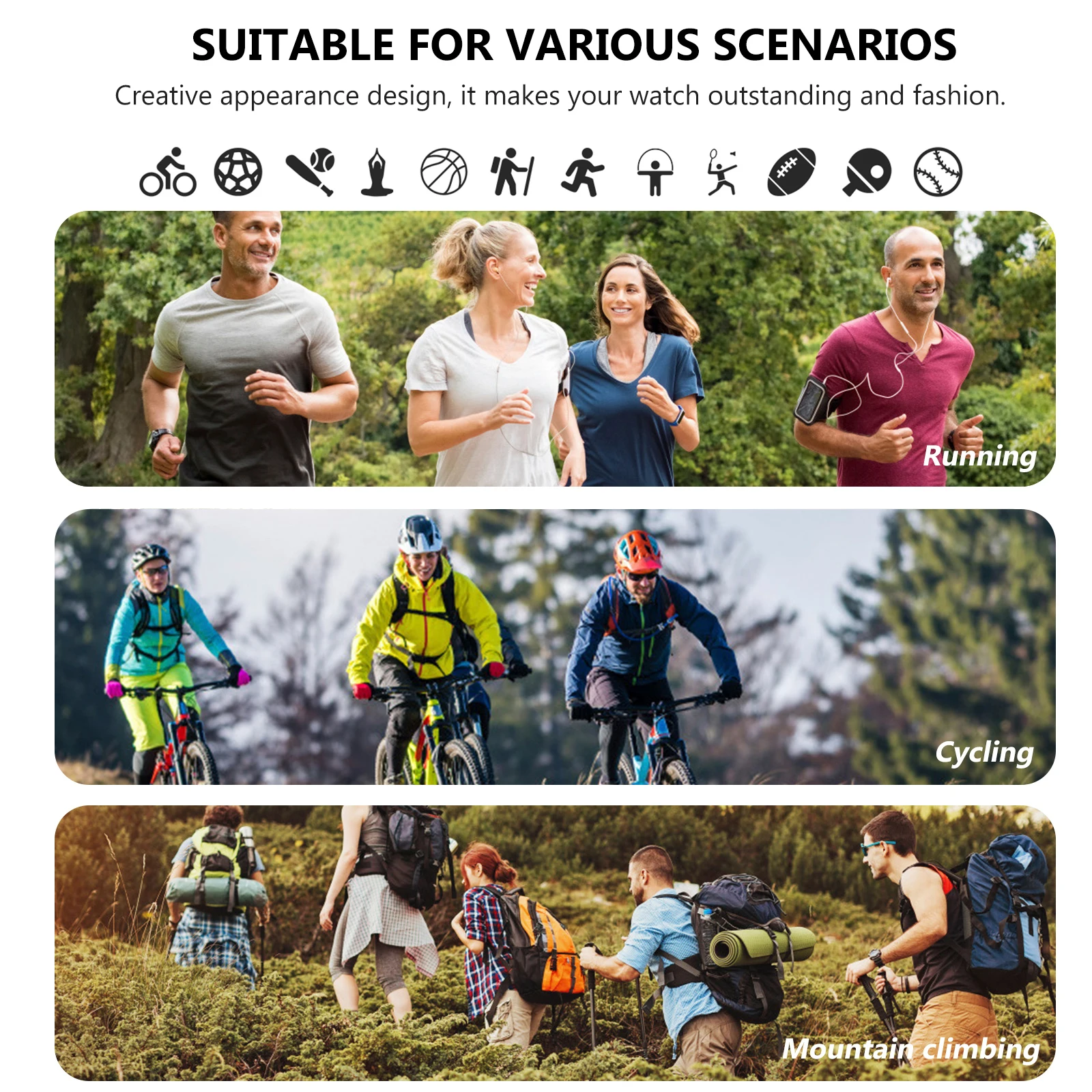 

Chic Glitter Watch Strap For Models - Ideal Gift For Birthday And Celebrations