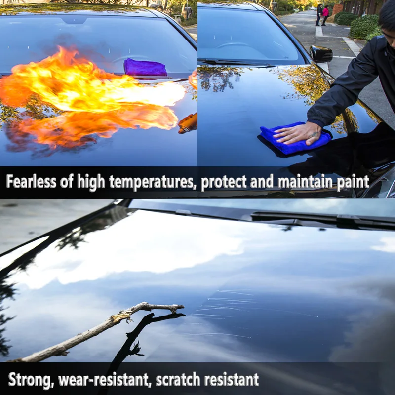3 In 1 Ceramic Car Coating Spray Nano Ceramic Coating For Auto Paint Care Crystal Durable Protection Paintwork Shine Shield - Image 2