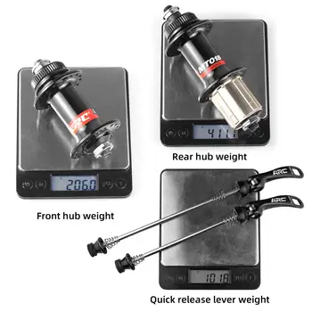 Náboj MT018 pro horské kolo, 32 děr, 9x100 přední, 10x135 zadní, QR osa, středový zámek, kotoučová brzda, náboje pro jízdní kola, 32 děr, HG volnoběžka, 11V, díly pro kola 8 nejlepší prodej Cubo oblouk mt006 - №1