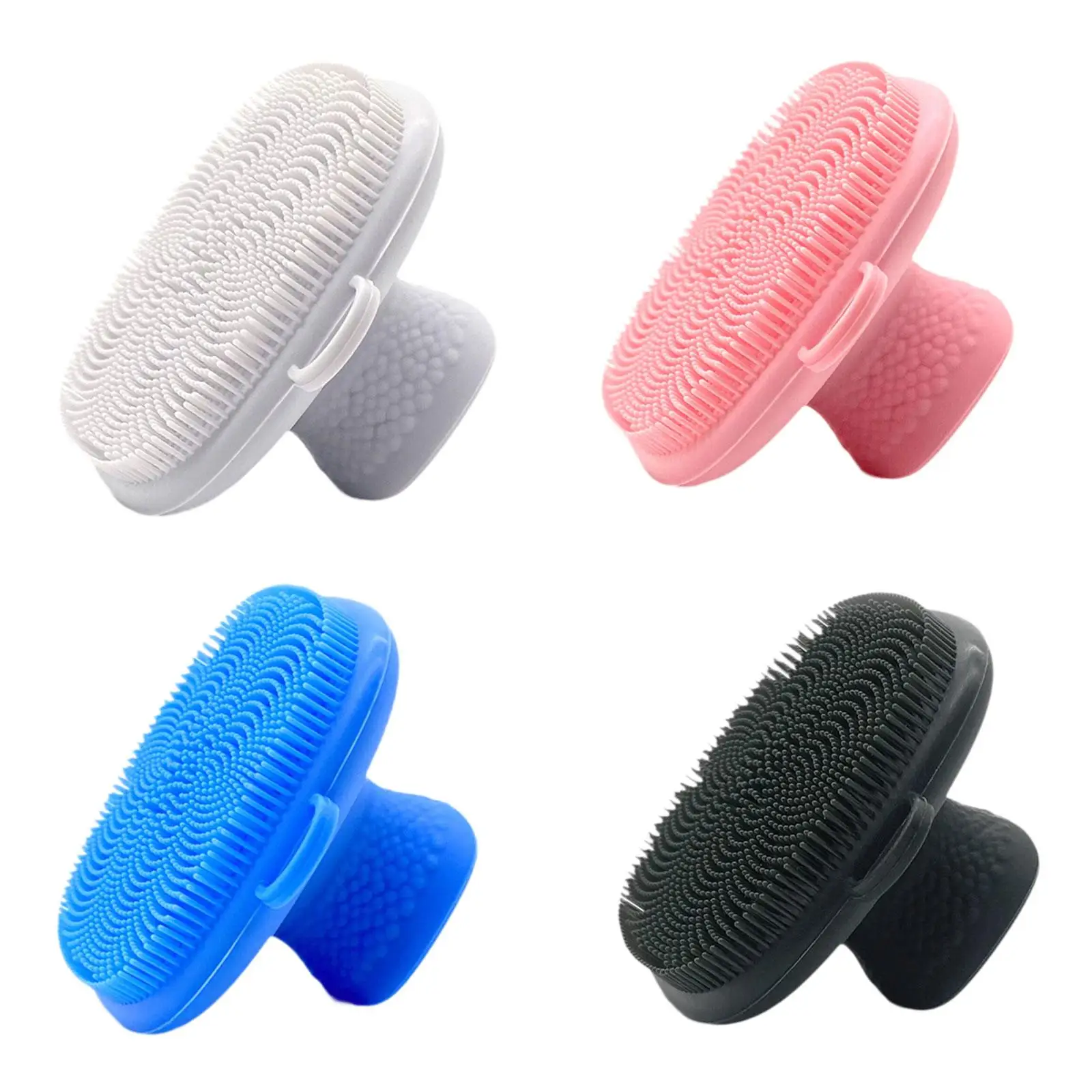 Face Brushes for Cleansing Soft Remover Flexible Scrubber Care Tool Wet and Dry Soft Silicone Face Wash Brush