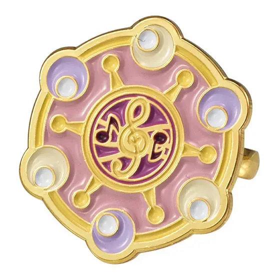 Modello in scala Gacha genuina giapponese Dispositivo di trasformazione magico DoReMi Anello di puntello Ojamajo Doremi Action Figure Giocattoli