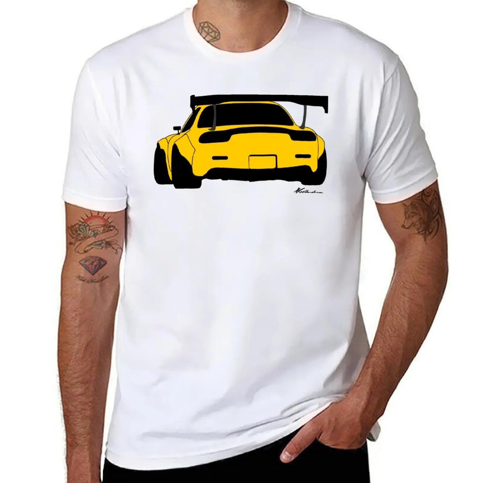 

RX7 T-Shirt t shirt for man 100 percent cotton t shirts for man graphic funny T-Shirt
