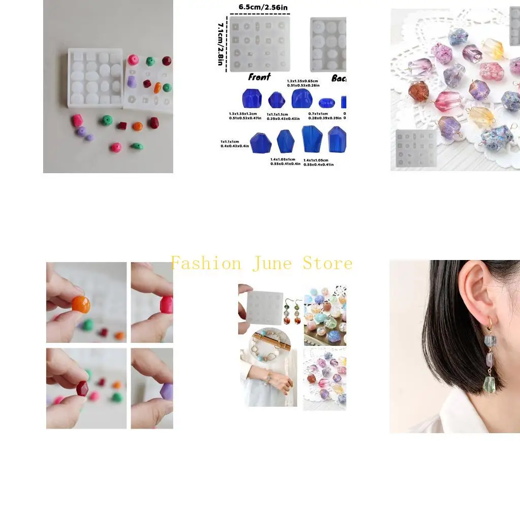 

N5KA Силиконовая форма для рукоделия, геометрическая форма, принадлежности для бусин ручной работы, силиконовая текстура, для и