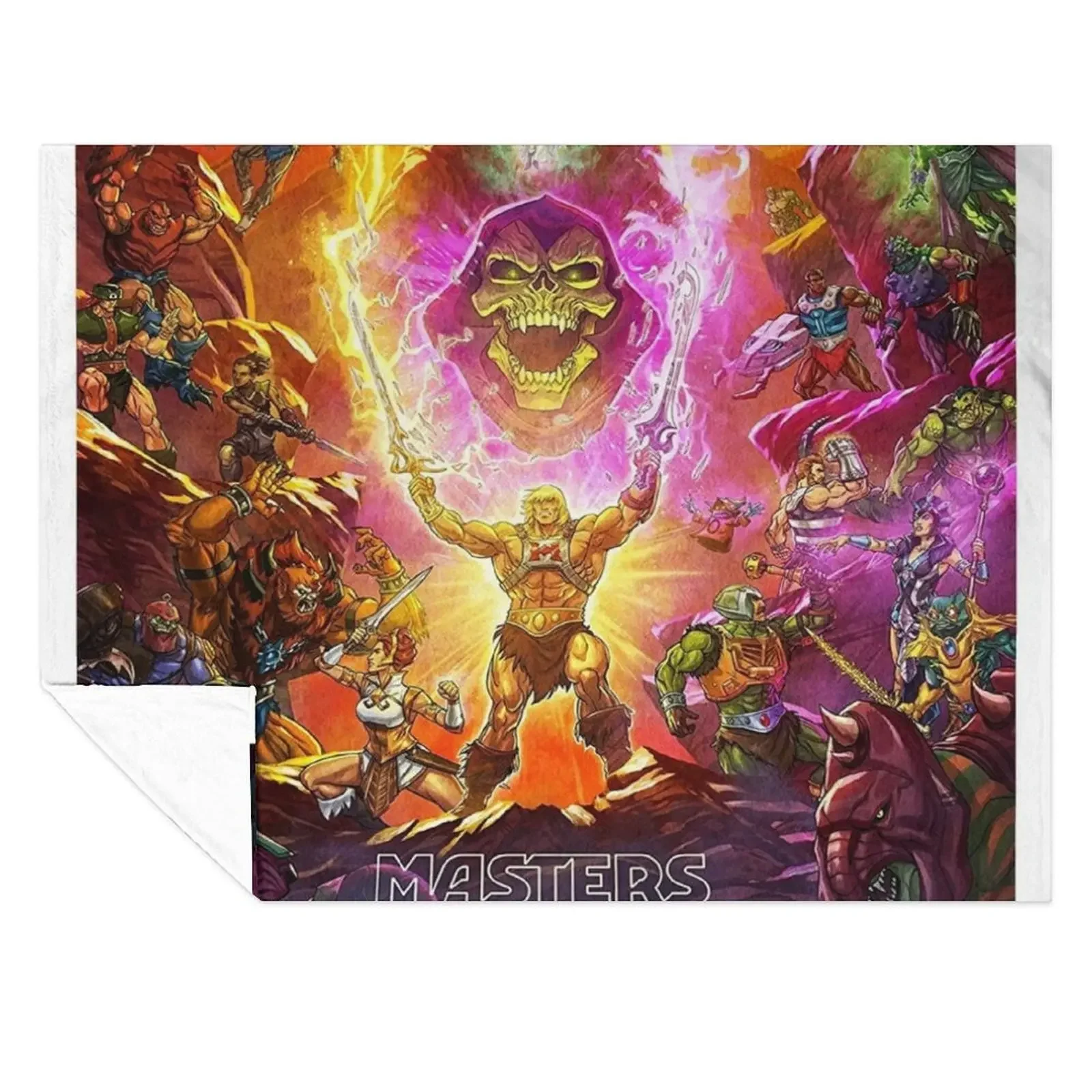

Masters Of The Universe Revelation Throw Blanket Cute Plaid Winter beds Sofa Throw Plaid on the sofa Blankets