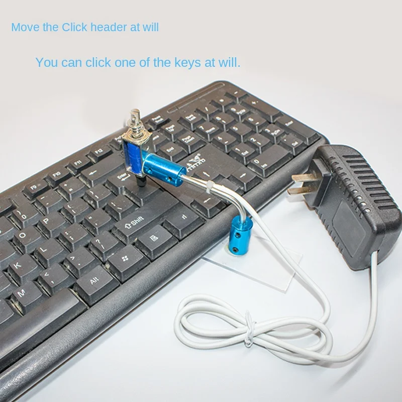 Computer Keyboard Clicker Mouse, Automatically Random Game, Physical Hangup Artifact, Anti-Dropping, 1-30S