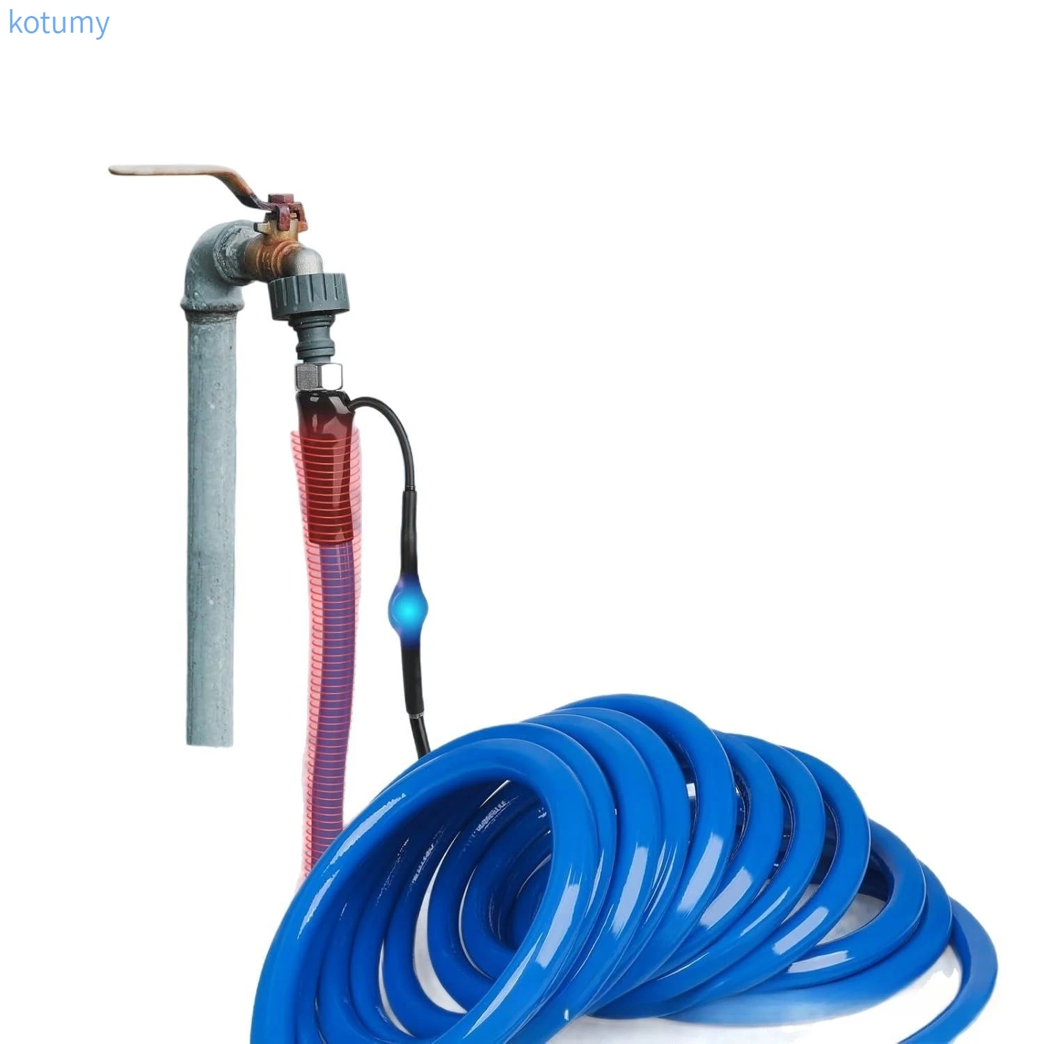 75FT heating hose RV RV camping antifreeze drinking water energy-saving constant temperature outdoor antifreeze protection