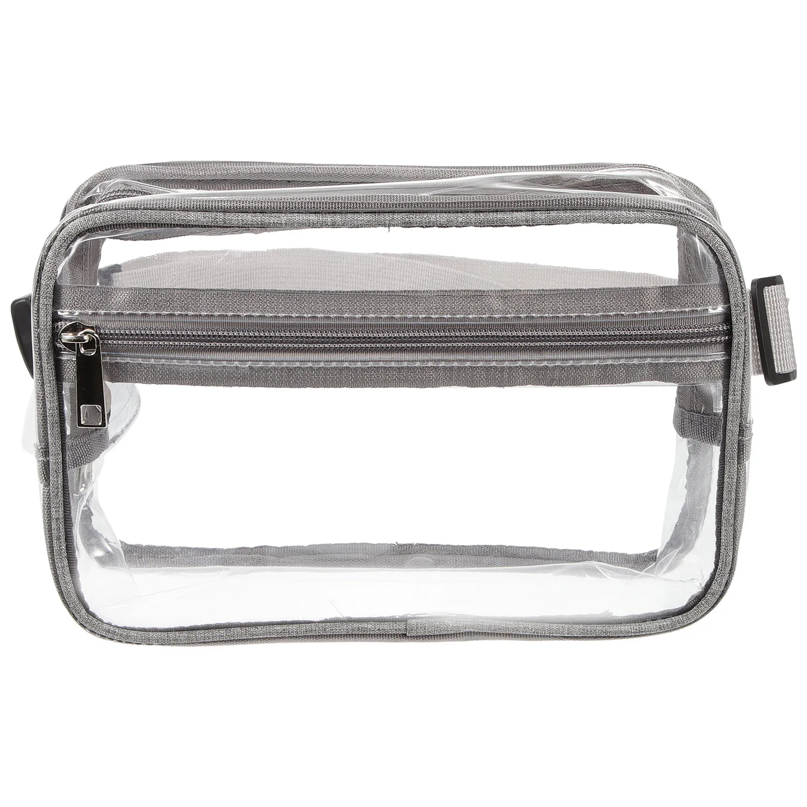

Transparent Fanny Pack PVC Durable Adjustable Belt Bag for Men Sports Outdoor Running Waist Pouch Clear Travel Toiletry