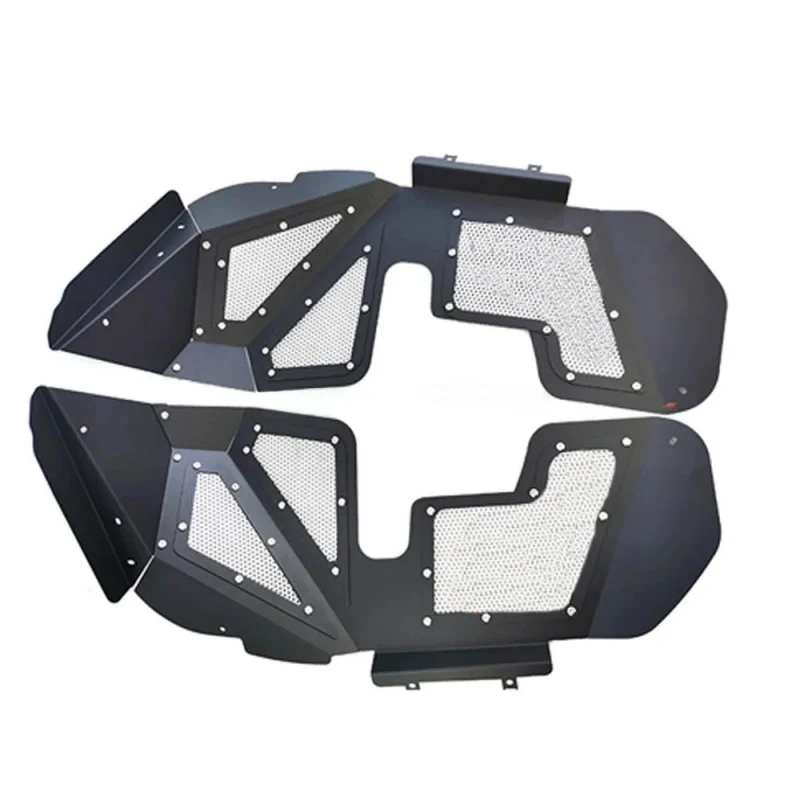 

Hot Selling Custom Fit Aluminum Wheel Eyebrow Front Rear Fender Liner Mud Flaps