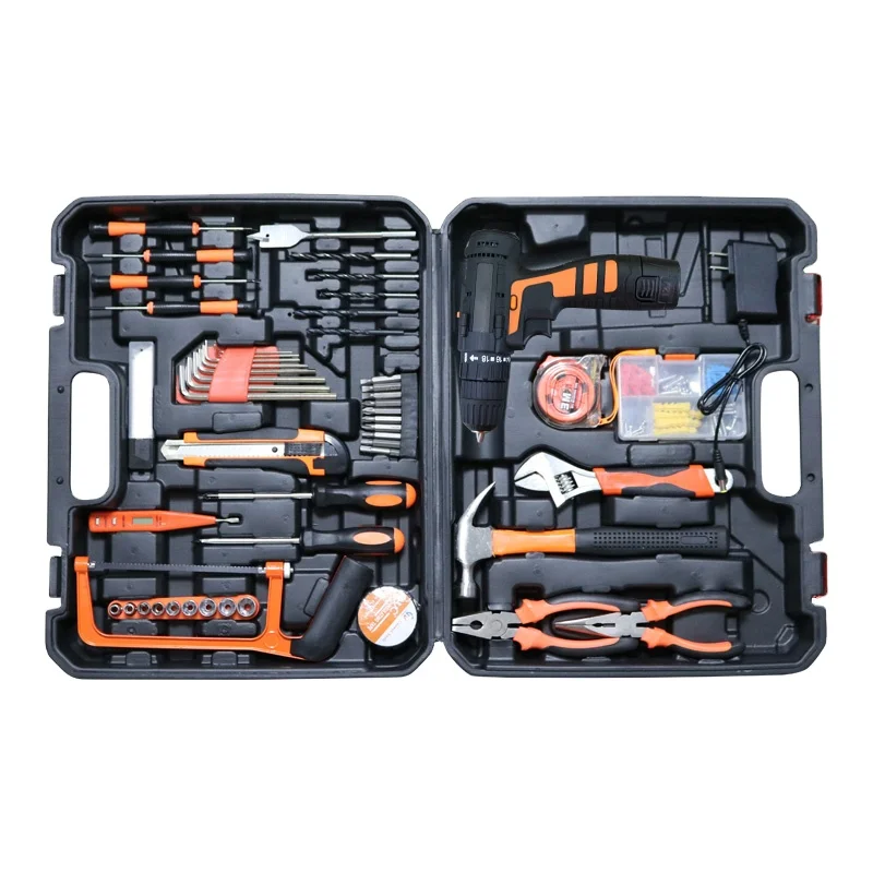 Hot Sale Household Electrician,Dedicated Waterproof Plastic Tools Box Sets Multi-function Home Hardware Tool Kits