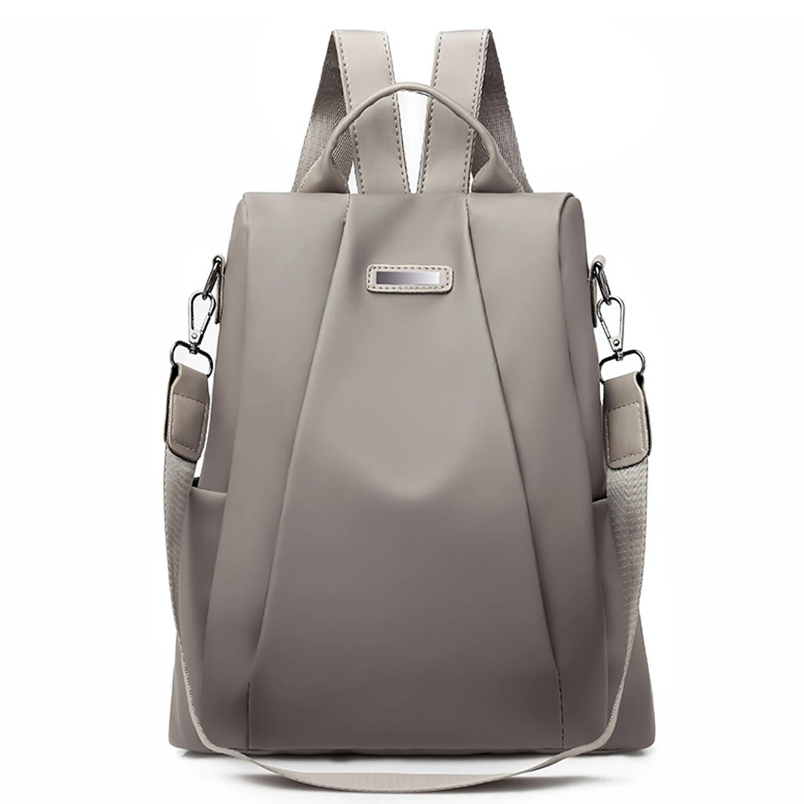 Zaini moda stile coreano Zaino da viaggio antifurto in tela Oxford Borsa a tracolla doppia casual per donna uomo