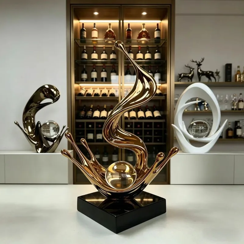 Time Comes To Operate Resin Crafts, Modern Wine Cabinets, Living Room Decoration, Moving Gifts, Office Decorations