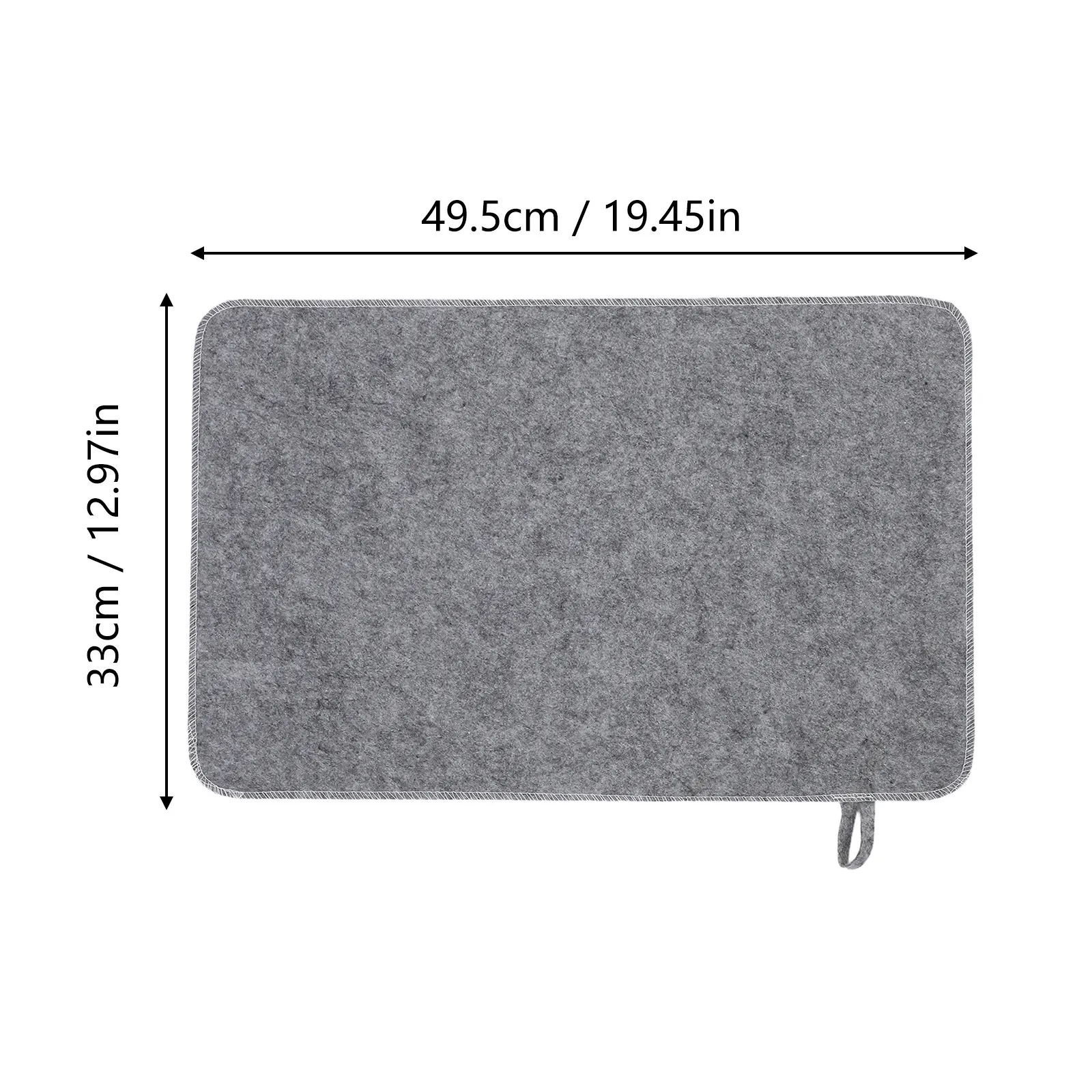 2Pcs Sauna Felt Mat Portable Seat Cushion For Steam Room Bench Absorbent Heat Insulation Breathable Spa Home Accessories
