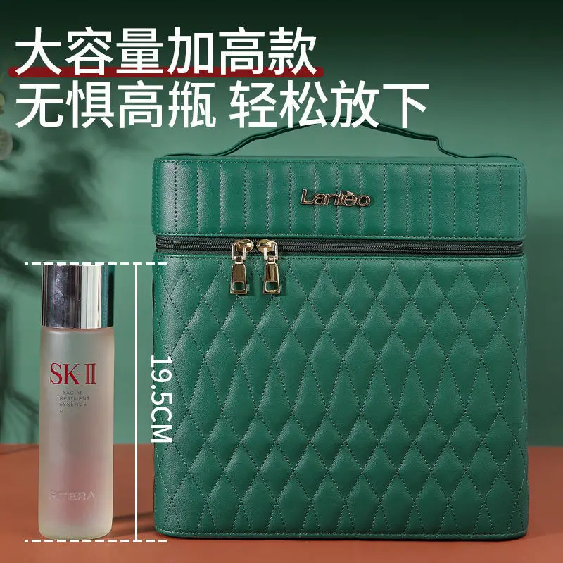 Cosmetic Bag New Large-capacity Portable Cosmetics Organizer Multifunctional Makeup Box